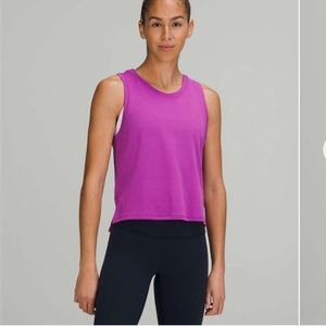 Lululemon Train to Be Tank Top Vivid Plum